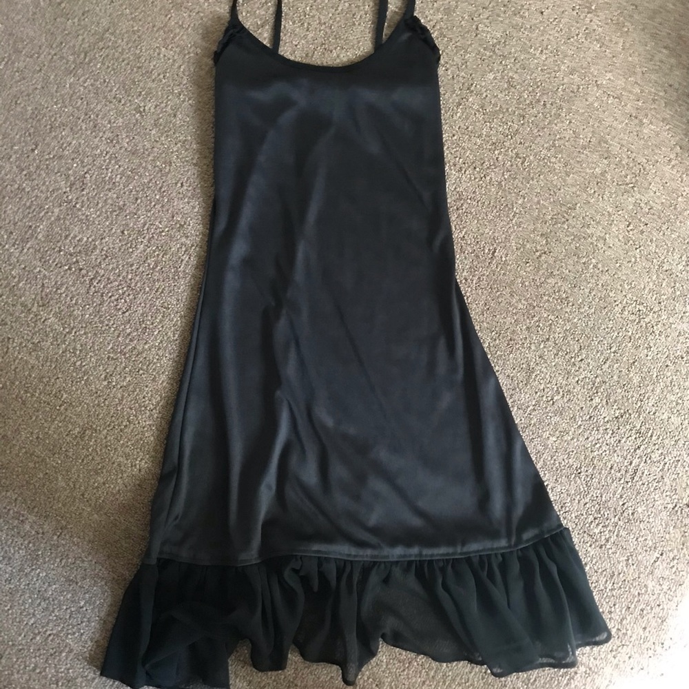 Silk Black Dress